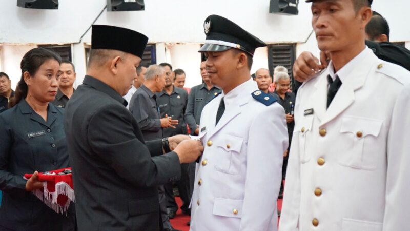 PJ Bupati Landak Lantik 6 Orang PAW Kepala Desa