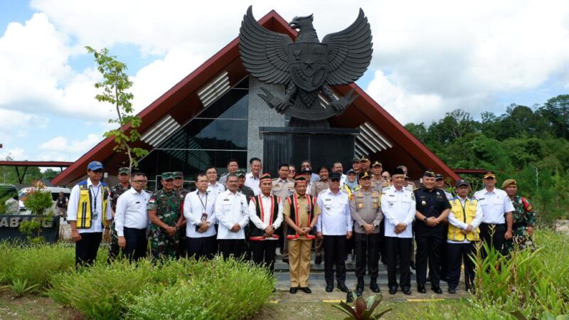 Mendagri Cek Kesiapan Pos PLBN Jagoi Babang, Jelang Peresmian Oleh Presiden