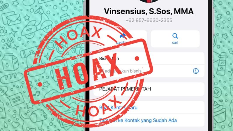 Nomor WA Palsu Catut Nama Sekda Landak