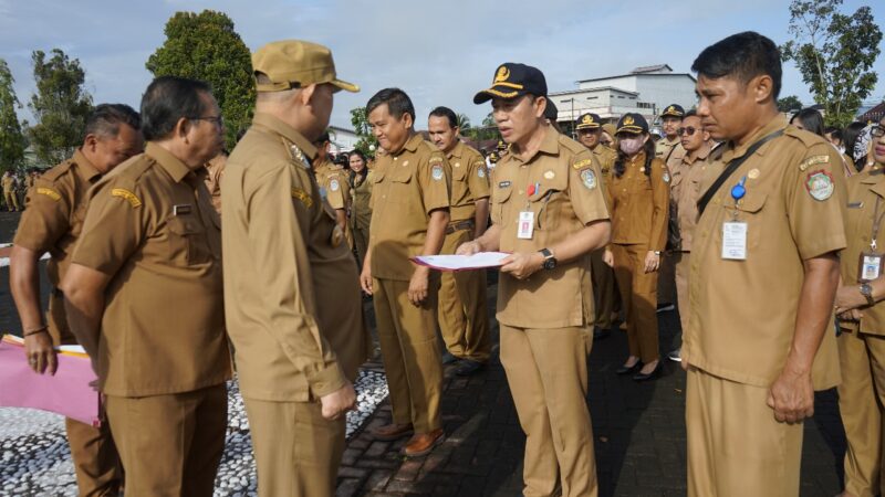 Pimpin Apel Kesiapan Pelaksanaan Tugas Tahun 2024, Samuel : Berikan Pelayanan Terbaik