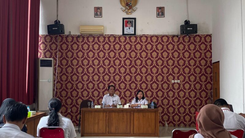 Dinas Kominfo Landak Gelar Rapat Evaluasi dan Rencana Tahun 2024