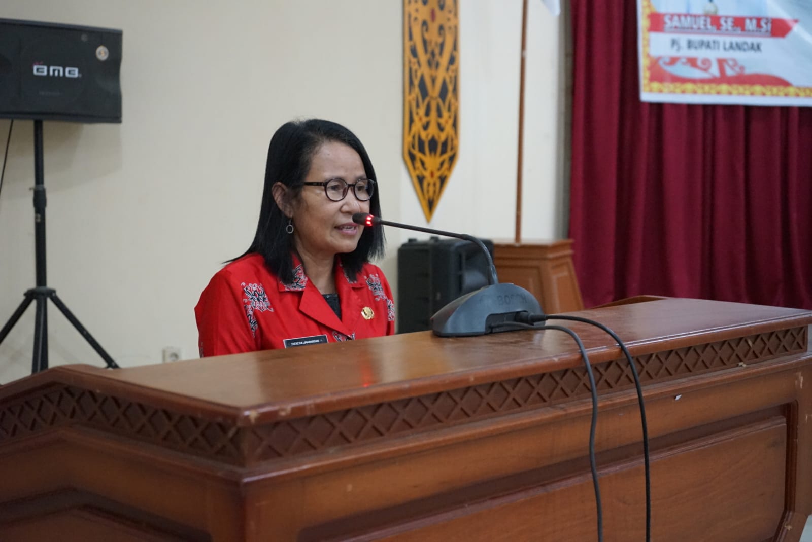 Asisten Administrasi Umum Setda Landak Hadiri Rapat ISKA Cabang Landak