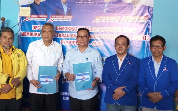 Pasangan Darwis-Rizal Mantap Mendaftar di Partai Demokrat