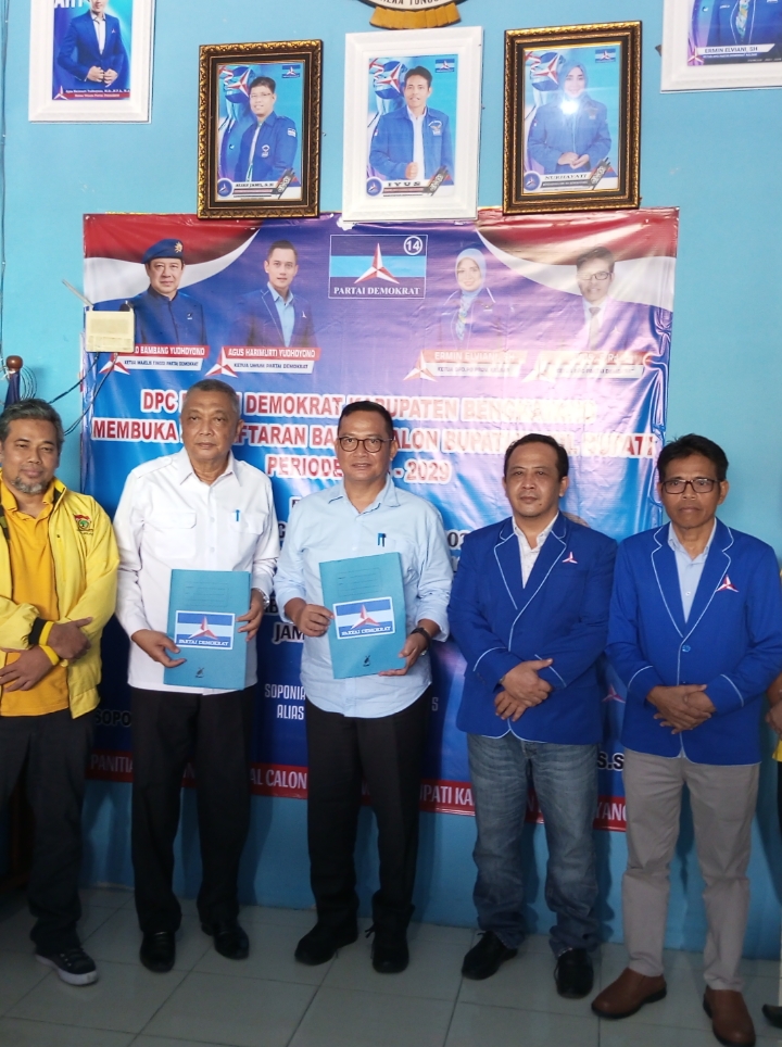 Pasangan Darwis-Rizal Mantap Mendaftar di Partai Demokrat