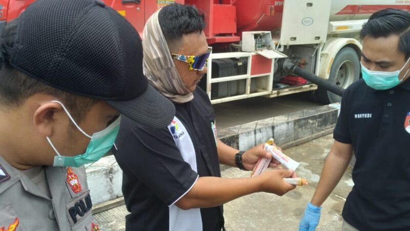 Polres Melawi dan Polsek Jajaran Lakukan Pengecekan Keseluruhan SPBU untuk Mencegah Kecurangan