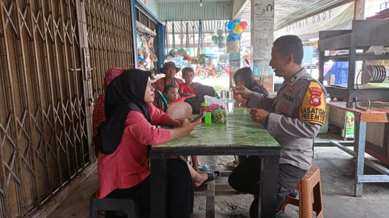 Jelang Lebaran Kasatgas Binmas Ingatkan Kepada Warganya Untuk Waspada Dengan Peredaran Uang Palsu