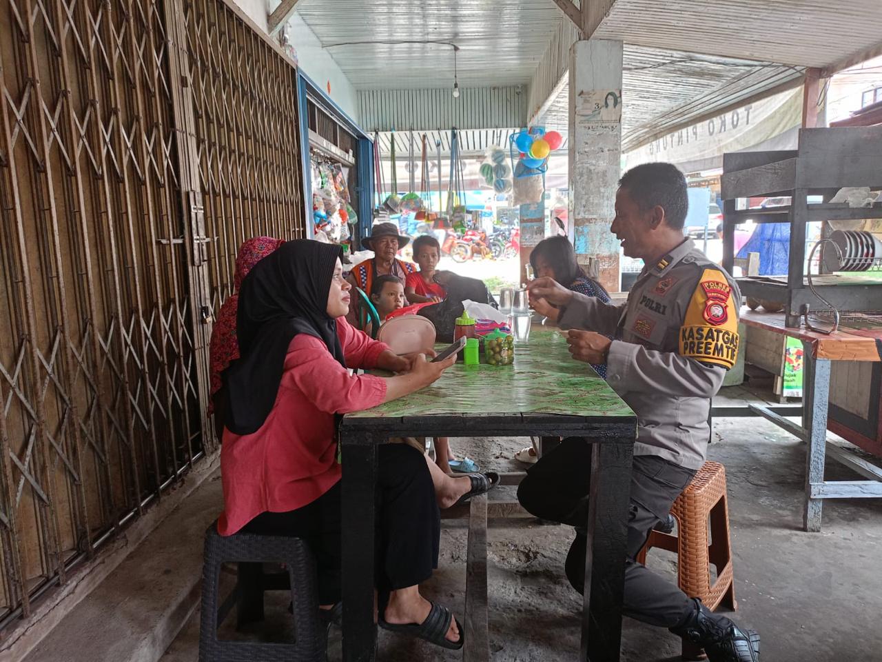 Jelang Lebaran Kasatgas Binmas Ingatkan Kepada Warganya Untuk Waspada Dengan Peredaran Uang Palsu