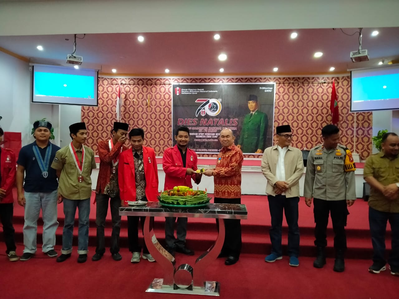 Samuel Hadiri Dies Natalis ke-70 GMNI