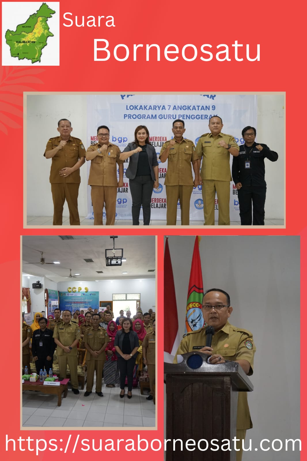 Staf Ahli Bupati Landak Buka kegiatan Lokakarya 7 Guru Penggerak Angkatan 9 Kabupaten Landak Tahun 2024