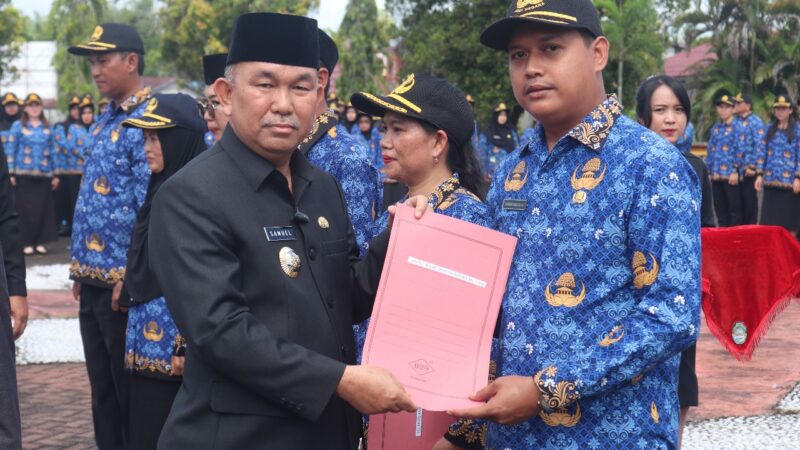 Samuel Lantik 893 PPPK dan 4 PNS STTD Pola Pembibitan Daerah Formasi Tahun 2023
