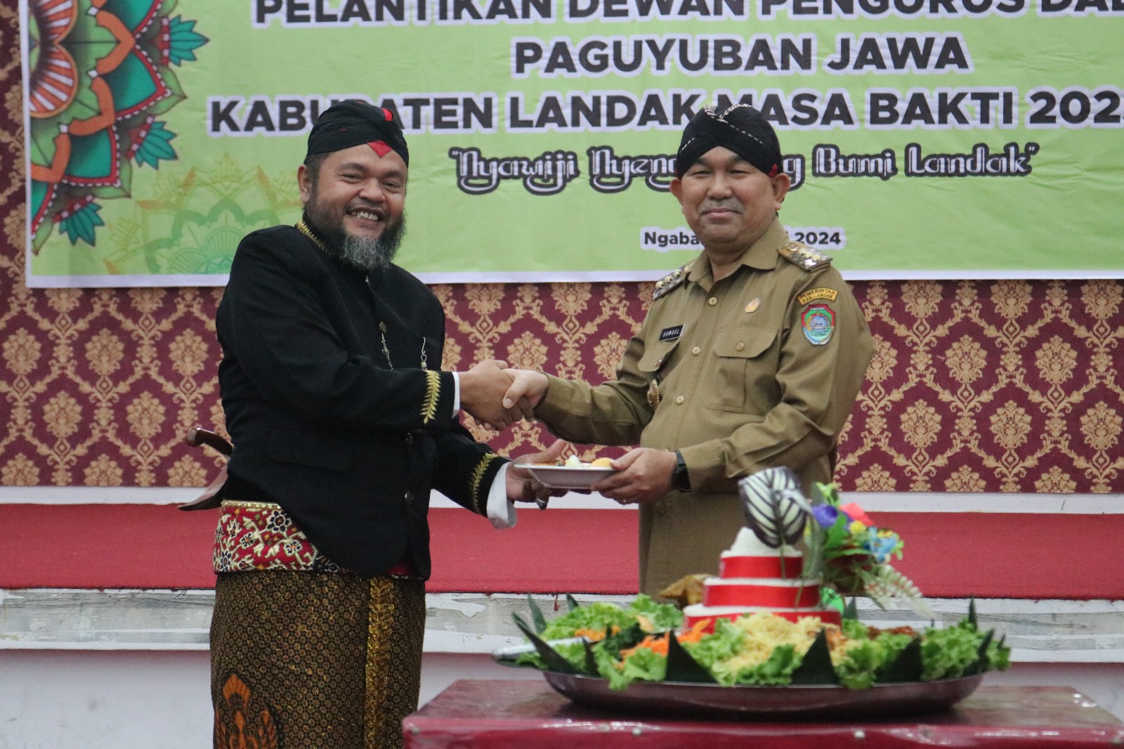Samuel Lantik Dewan Pengurus Paguyuban Jawa Kab Landak Periode 2023-2028 