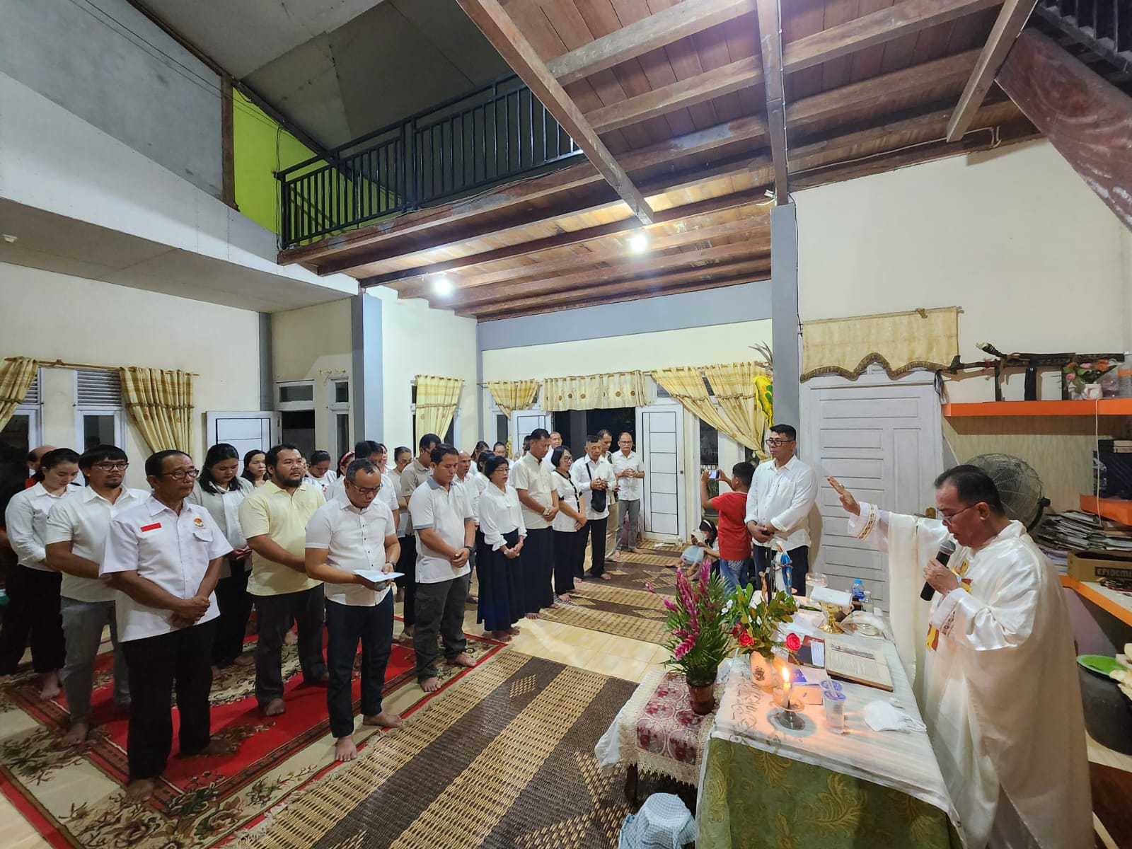 Lingkungan ST.Paulus Paroki St.Pius X Kukuhkan Kepengurusan Baru