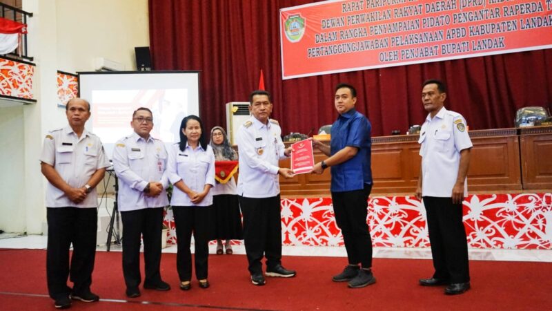 Gutmen Sampaikan Pidato Pengantar Raperda Pertanggungjawaban Pelaksanaan APBD 2023 