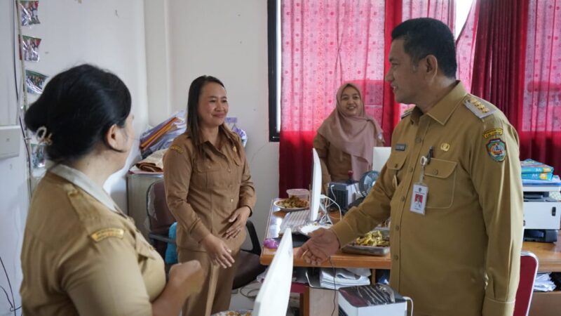 Gutmen Datangi Sejumlah Kantor OPD di Lingkungan Pemkab Landak