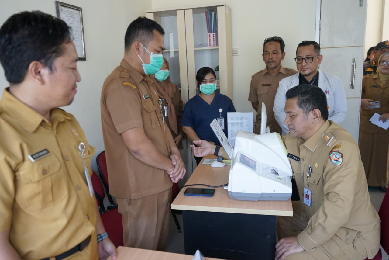 Pj.Bupati Terus Tinjau Pelayanan Kesehatan di Puskesmas