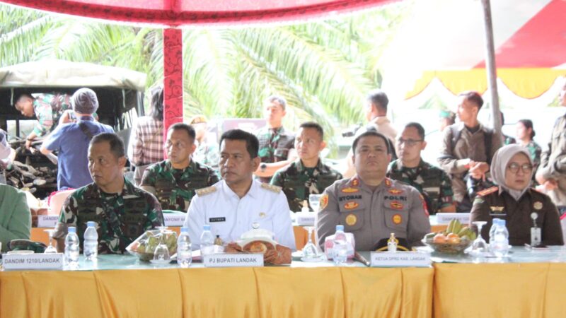 Pj.Bupati Landak Sambut Kedatangan Pangdam XII/Tanjungpura