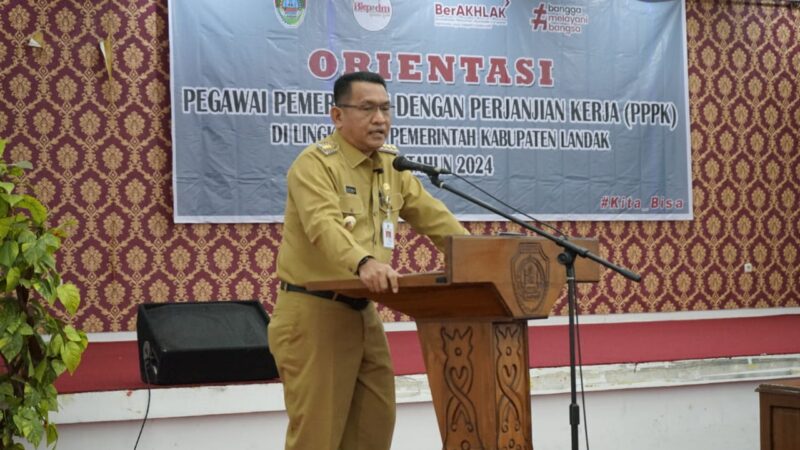 Gutmen Buka Orientasi Pegawai Pemerintah dengan Perjanjian Kerja Tahun 2024