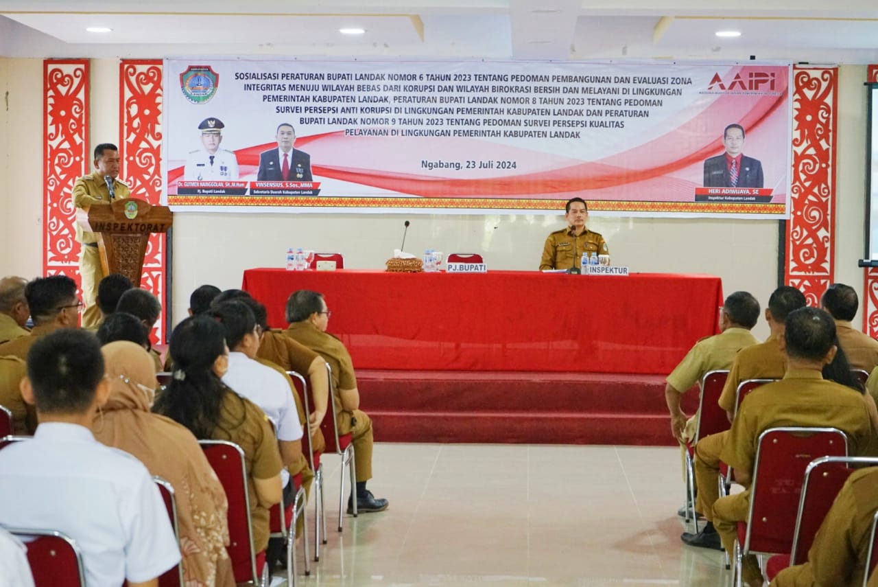 Pj. Bupati Gutmen Buka Sosialisasi Perbu Nomor 6, 8 dan 9 Tahun 2023