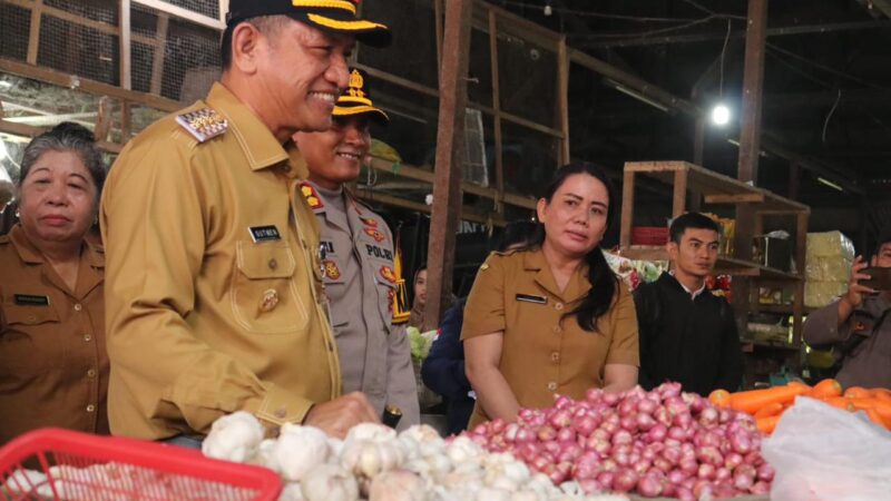 Dr. Gutmen Laksanakan Sidak Pasar