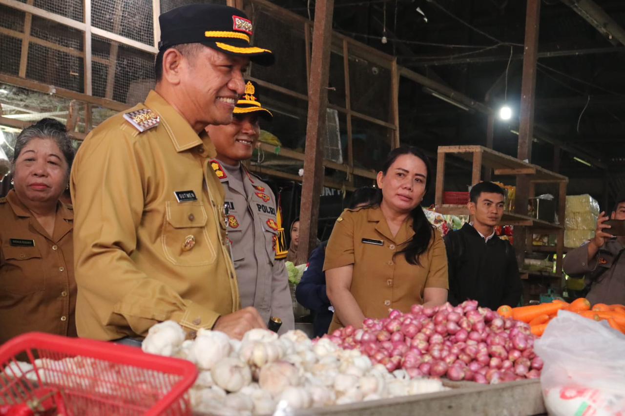 Dr. Gutmen Laksanakan Sidak Pasar