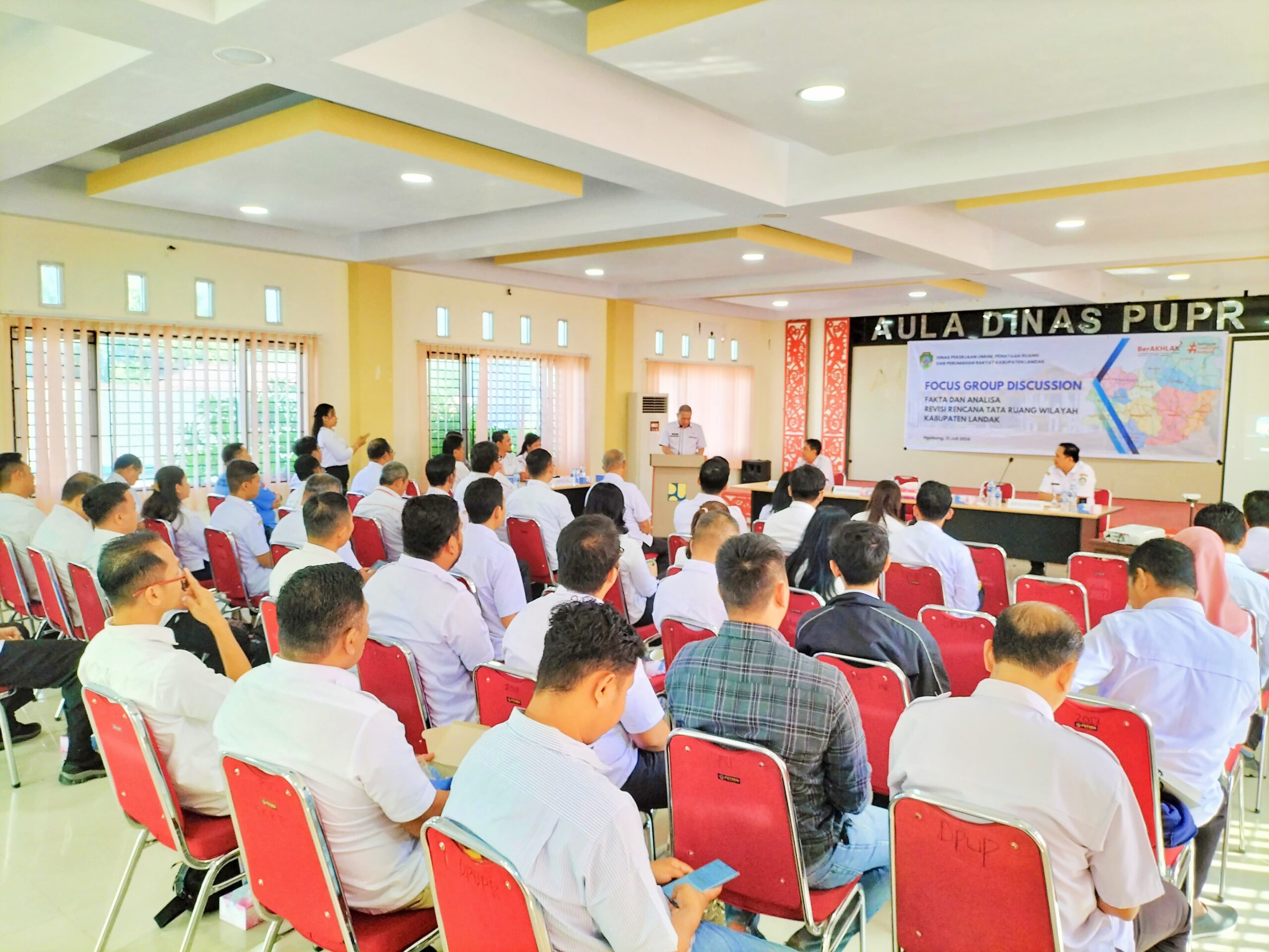 Sekda Landak Buka FGD Fakta dan Analisis Revisi Rencana Tata Ruang Wilayah Kabupaten Landak