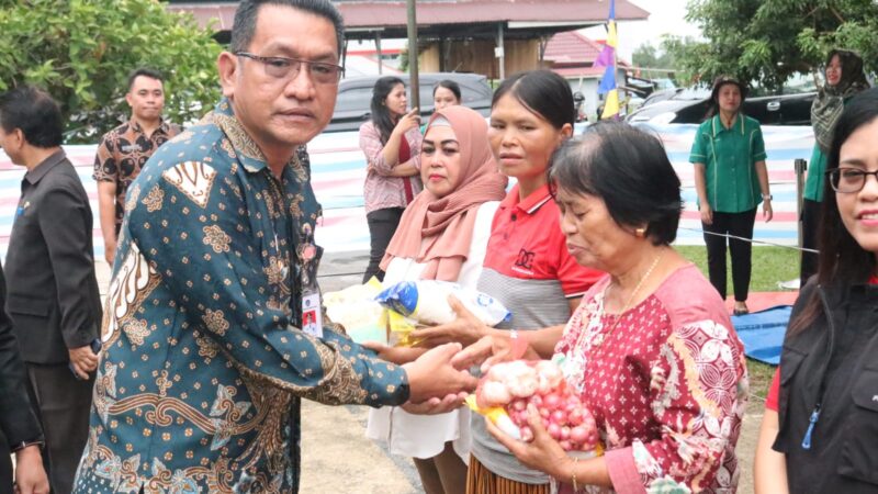 Gutmen  Buka Gerakan Pangan Murah Dalam Rangka HUT ke-79 RI