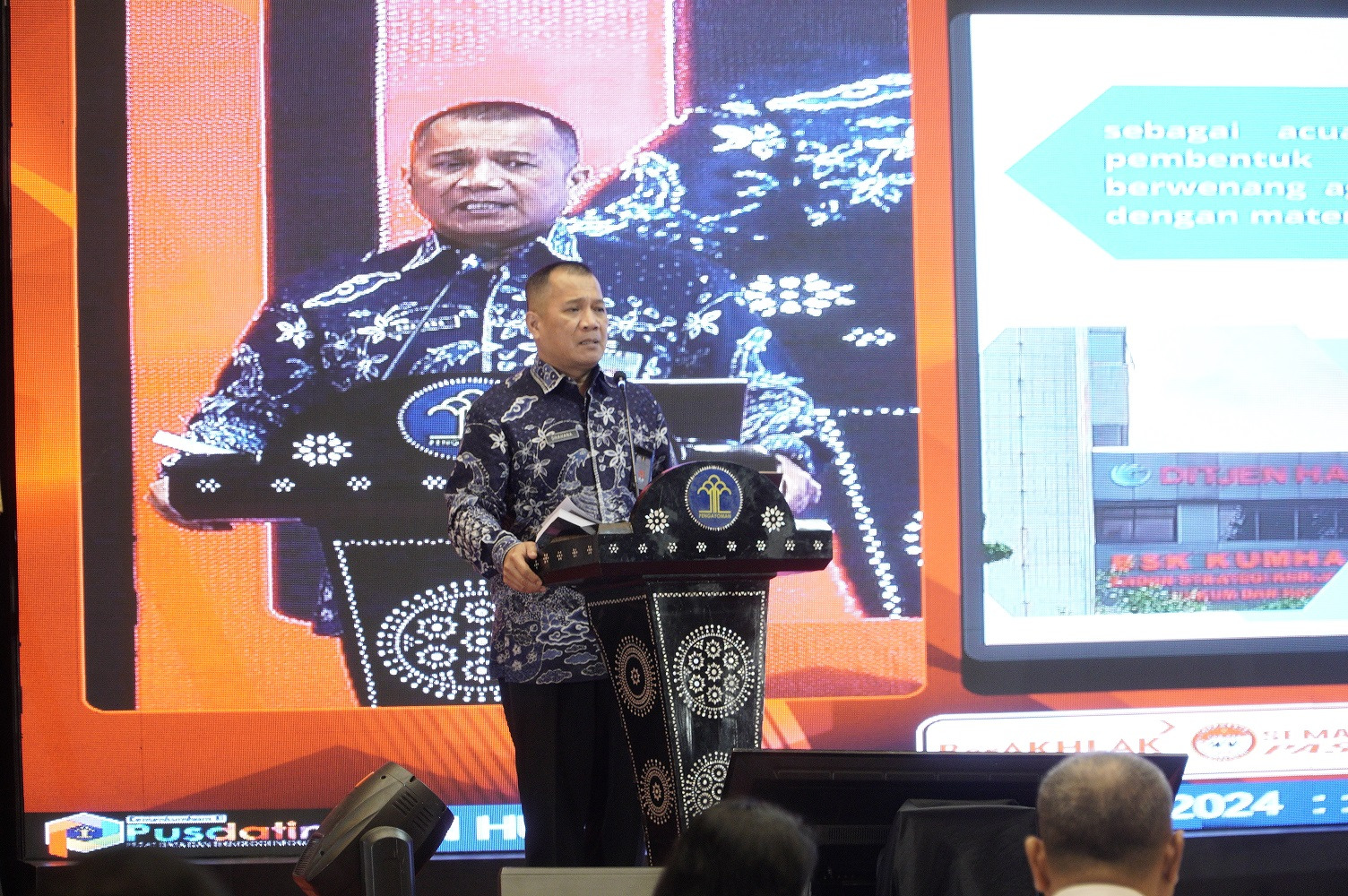 DIREKTUR JENDERAL HAM HIMBAU PENTINGNYA MENGEDEPANKAN HAM DALAM PENEGAKAN HUKUM