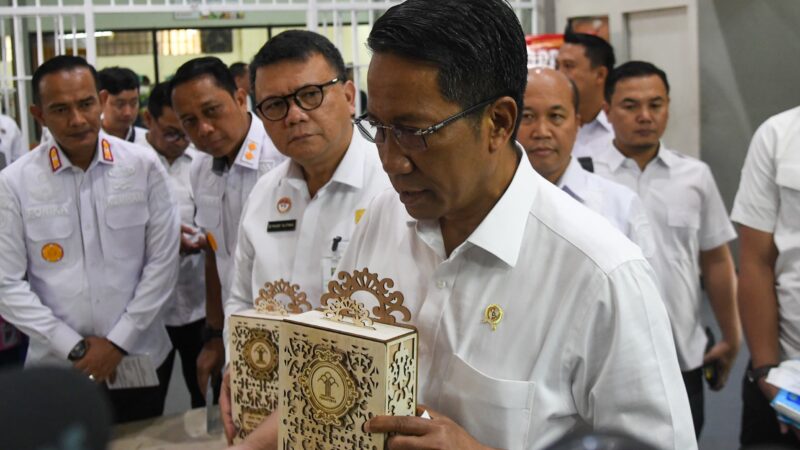 Bagusnya Karya WBP, Menkumham Upayakan Cari Pasar