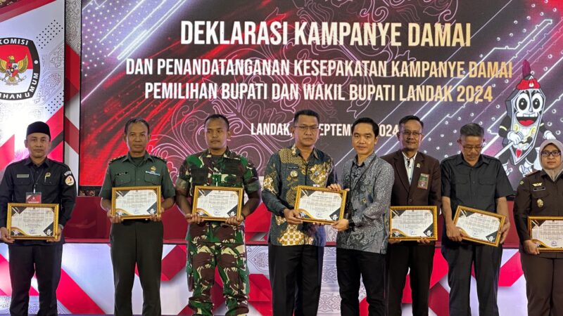 Gutmen Menghadiri Acara Deklarasi Kampanye Damai Pilkada 2024