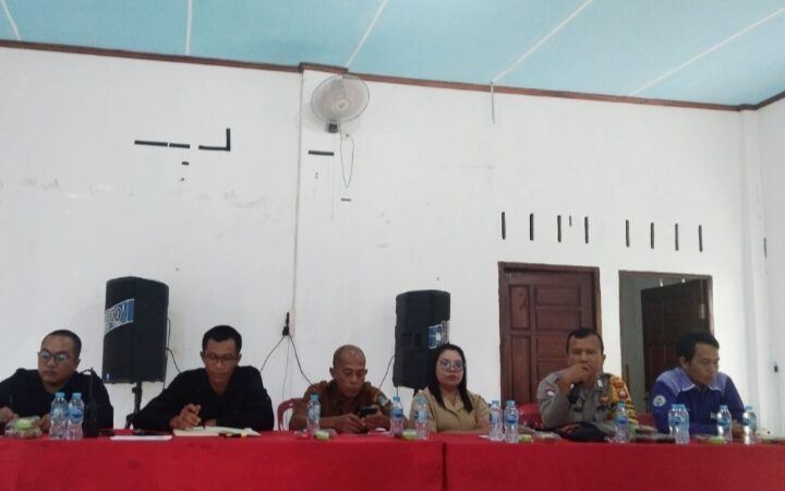 Bhabinkamtibmas Hadiri Rapat Musyawarah Terkait RKP Desa T,A 2025
