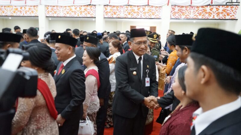 Gutmen  Ucapkan Selamat atas Pelantikan 40 Anggota DPRD Landak Periode 2024-2029