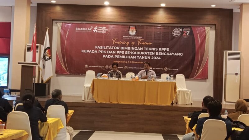 KPU Bengkayang Gelar ToT