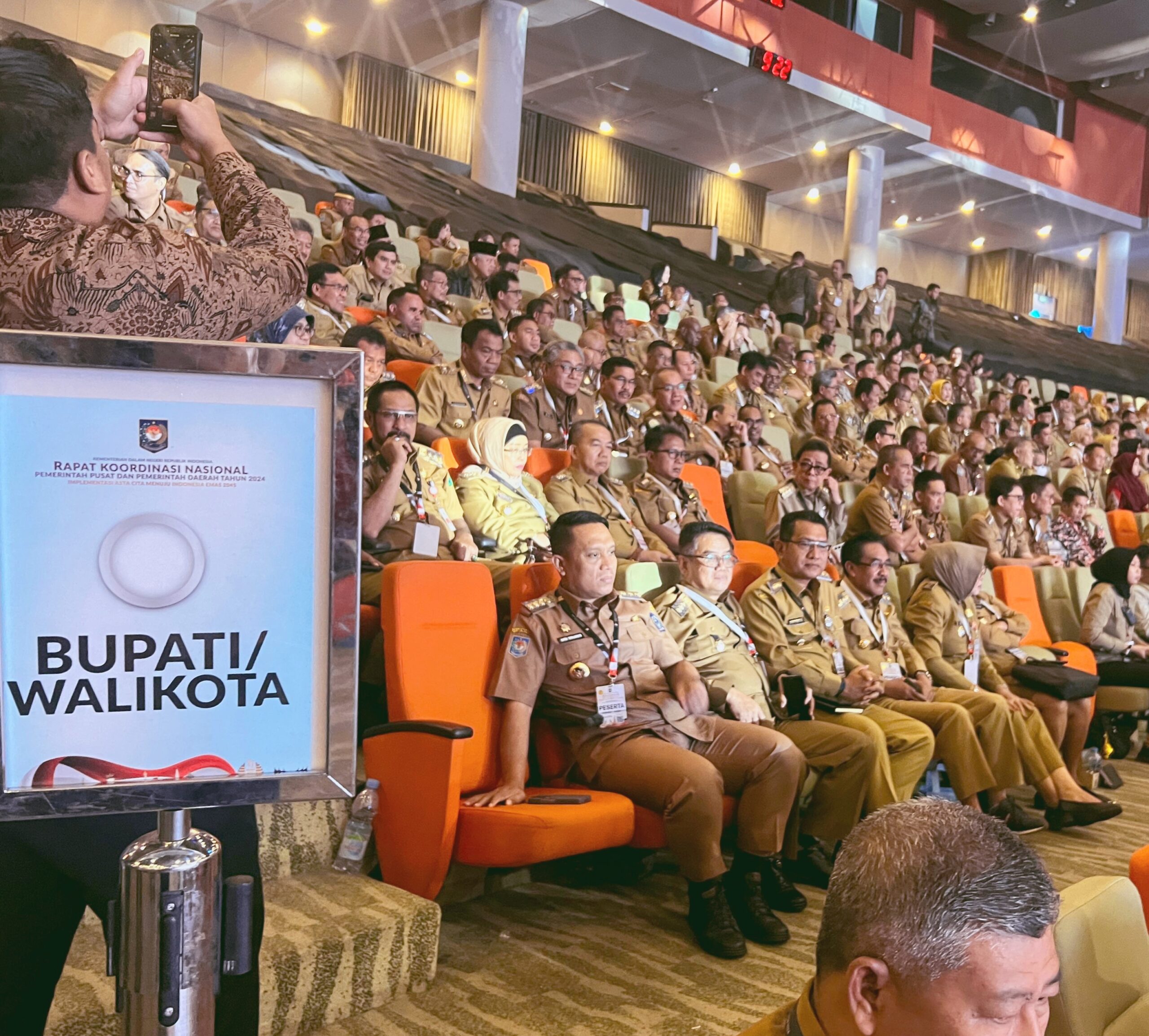 Gutmen Nainggolan Menghadiri Rapat Koordinasi Nasional Pemerintah Pusat Dan Pemerintah Daerah Tahun 2024