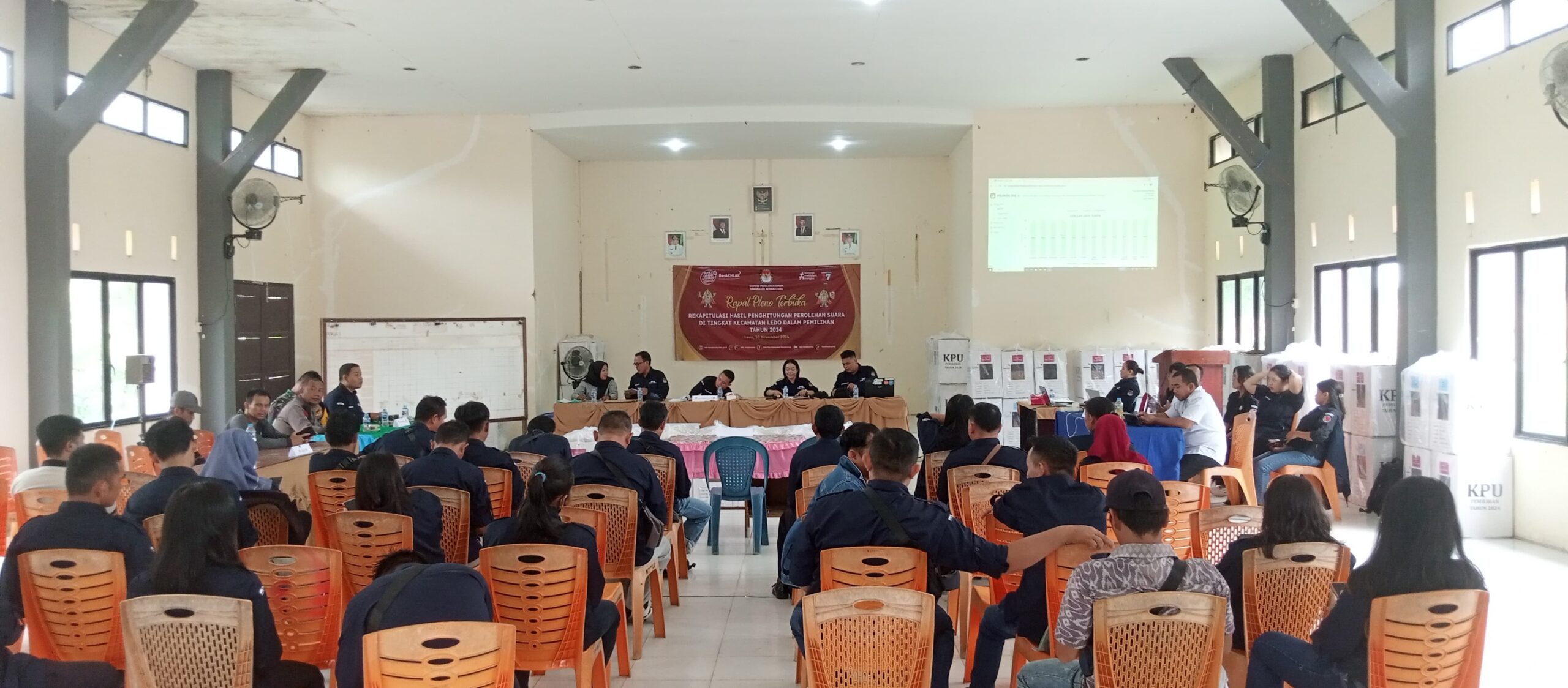 PPK Ledo Evaluasi Kinerja Selama Pilkada Serentak