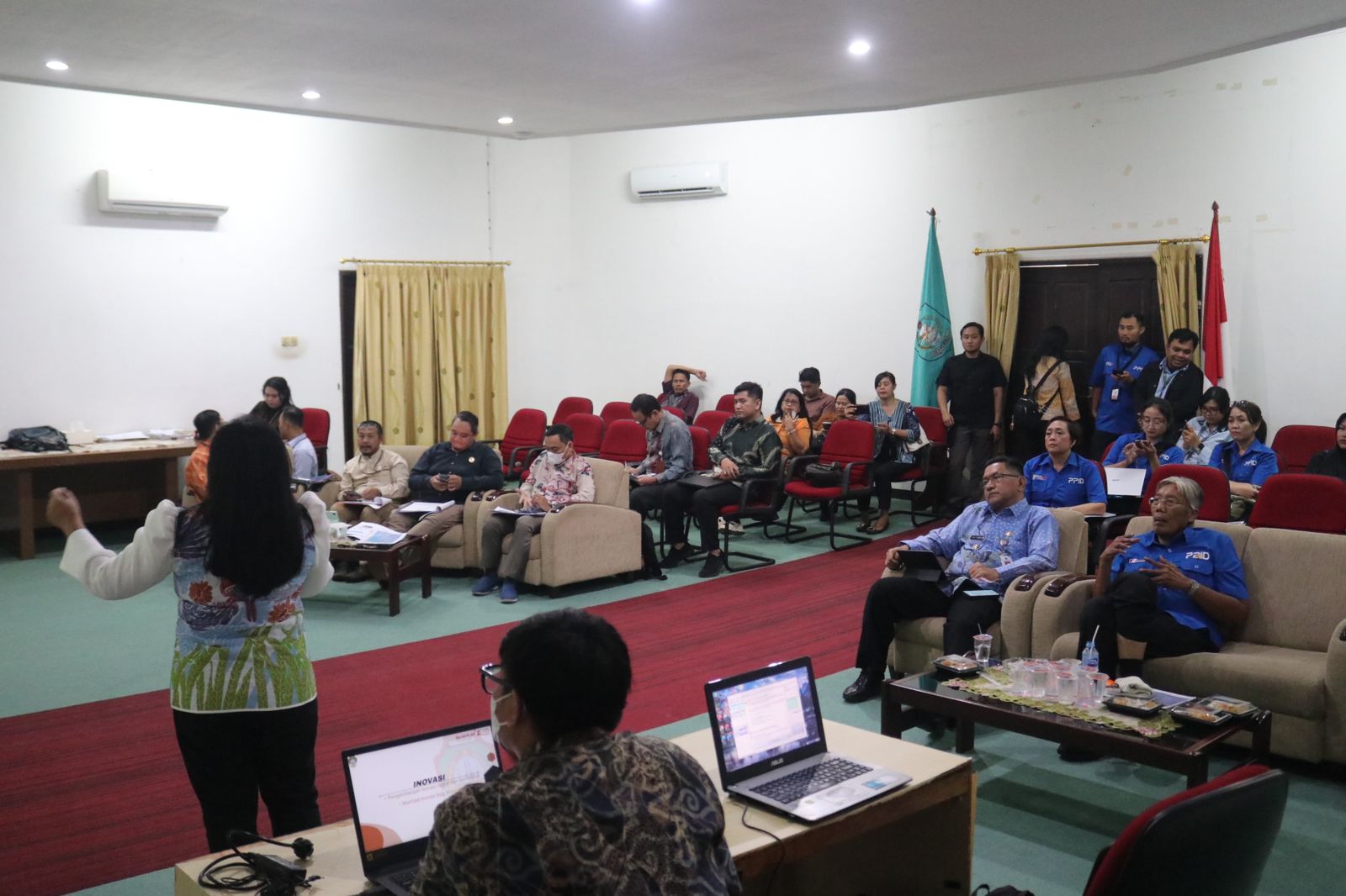 Gutmen Nainggolan Hadiri Monev Komisi Informasi Provinsi Kalbar