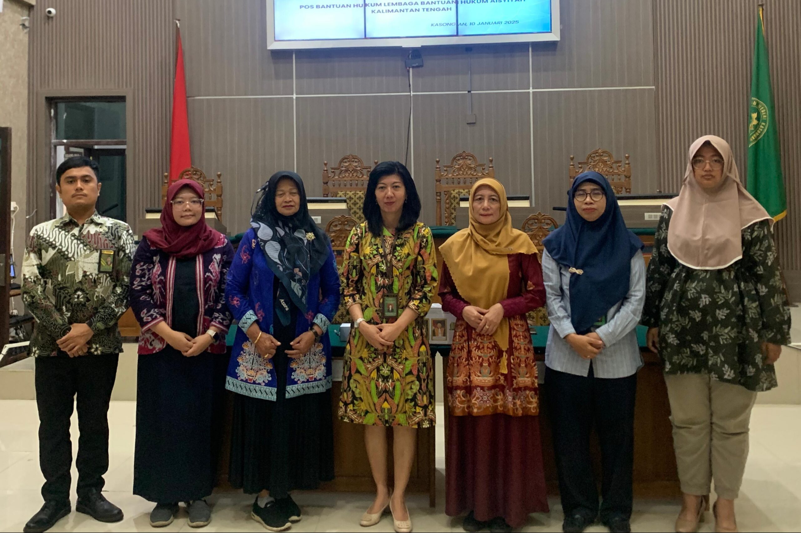 Posbakum ‘Aisyiyah Kalteng Teken Kontrak Kerja Sama dengan Pengadilan Negeri Kasongan