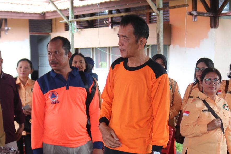 Laporan Terkini Penanggulangan Bencana di Kabupaten Landak, Banjir di Beberapa Kecamatan Terpantau Sudah Mulai Surut
