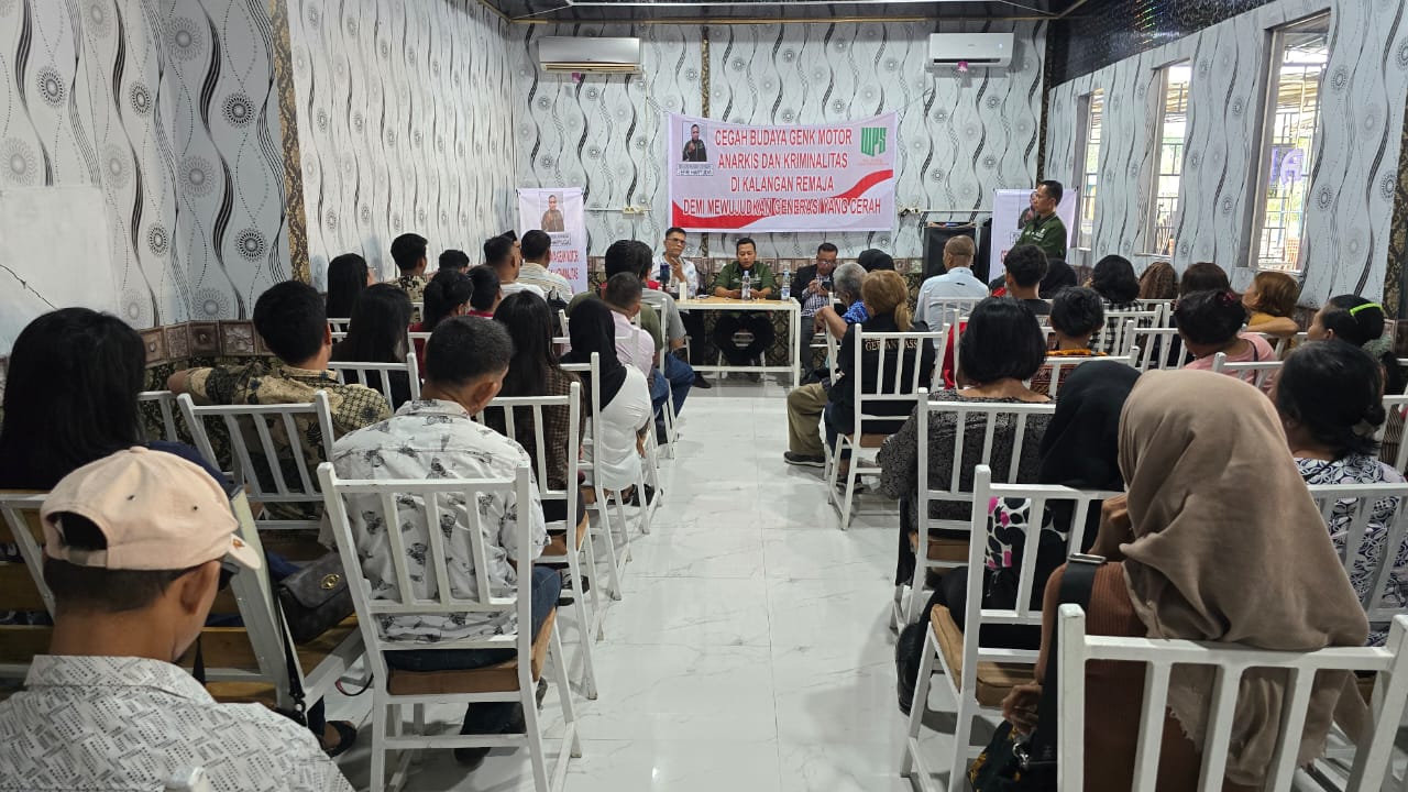 Cegah Geng Motor dan Tindak Anarkis, Wa Pesek Kota Medan Gelar FGD