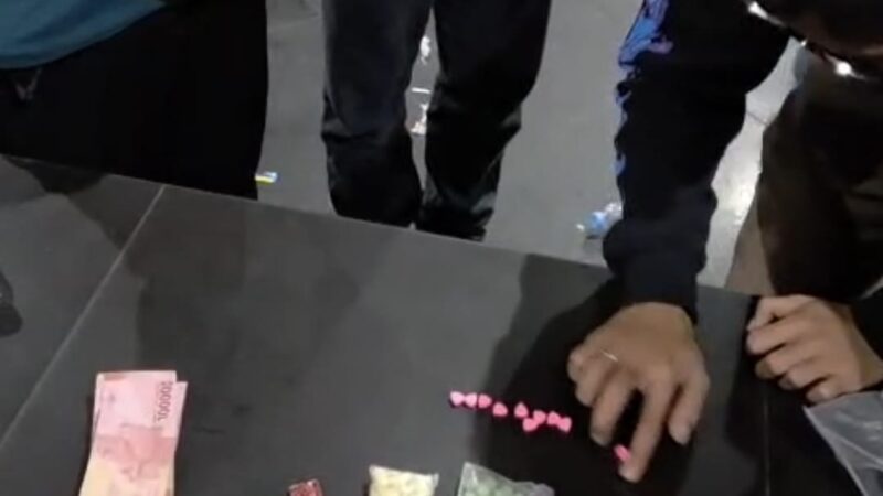 Sarang Narkoba THM CDI Digerebek, Polisi Temukan Pil Exctacy