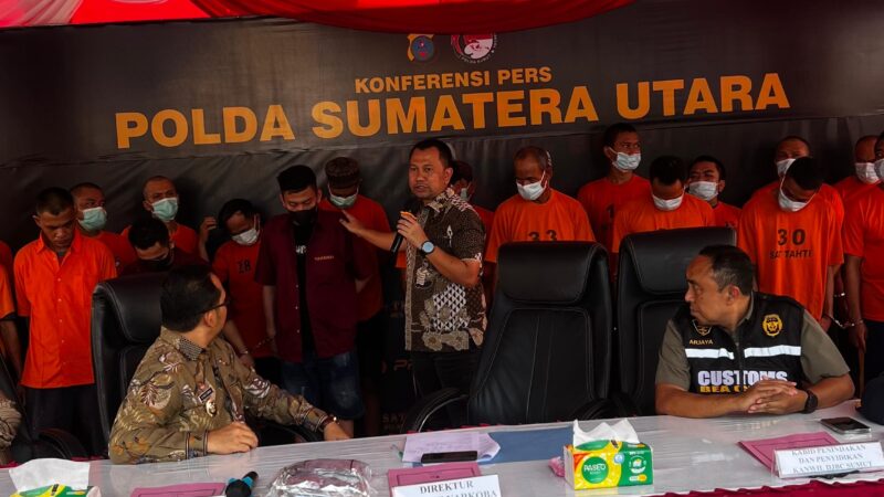 Asta Cita Presiden, Polda Sumut d Jaringan Narkoba, Selamatkan 2.636.315 Jiwa