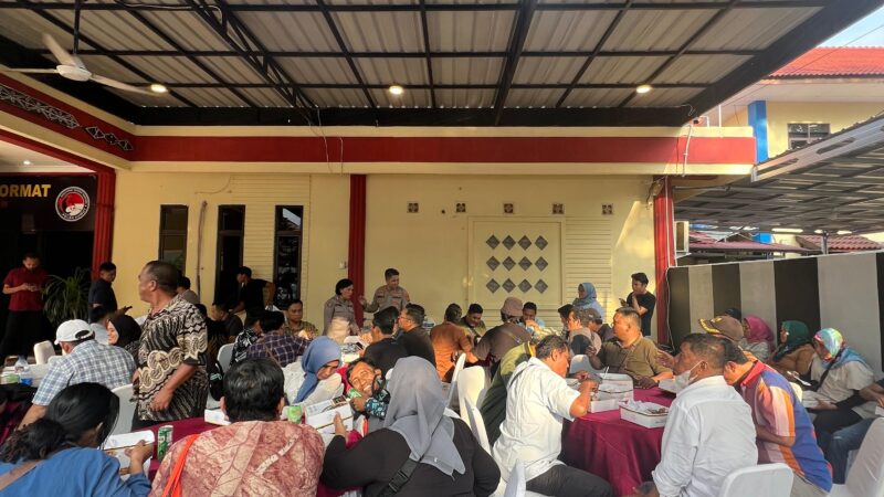 Silaturahmi Ditresnarkoba, Humas dan Wartawan Makan Bersama