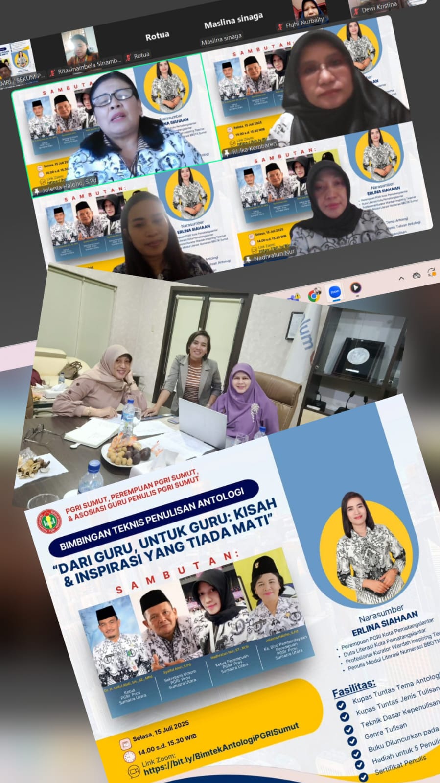 Antologi “Dari Guru, Untuk Guru” Siap Terbit, Dr. Saiful Abdi : Program Ini Memuliakan Guru Perempuan Sumatera Utara.