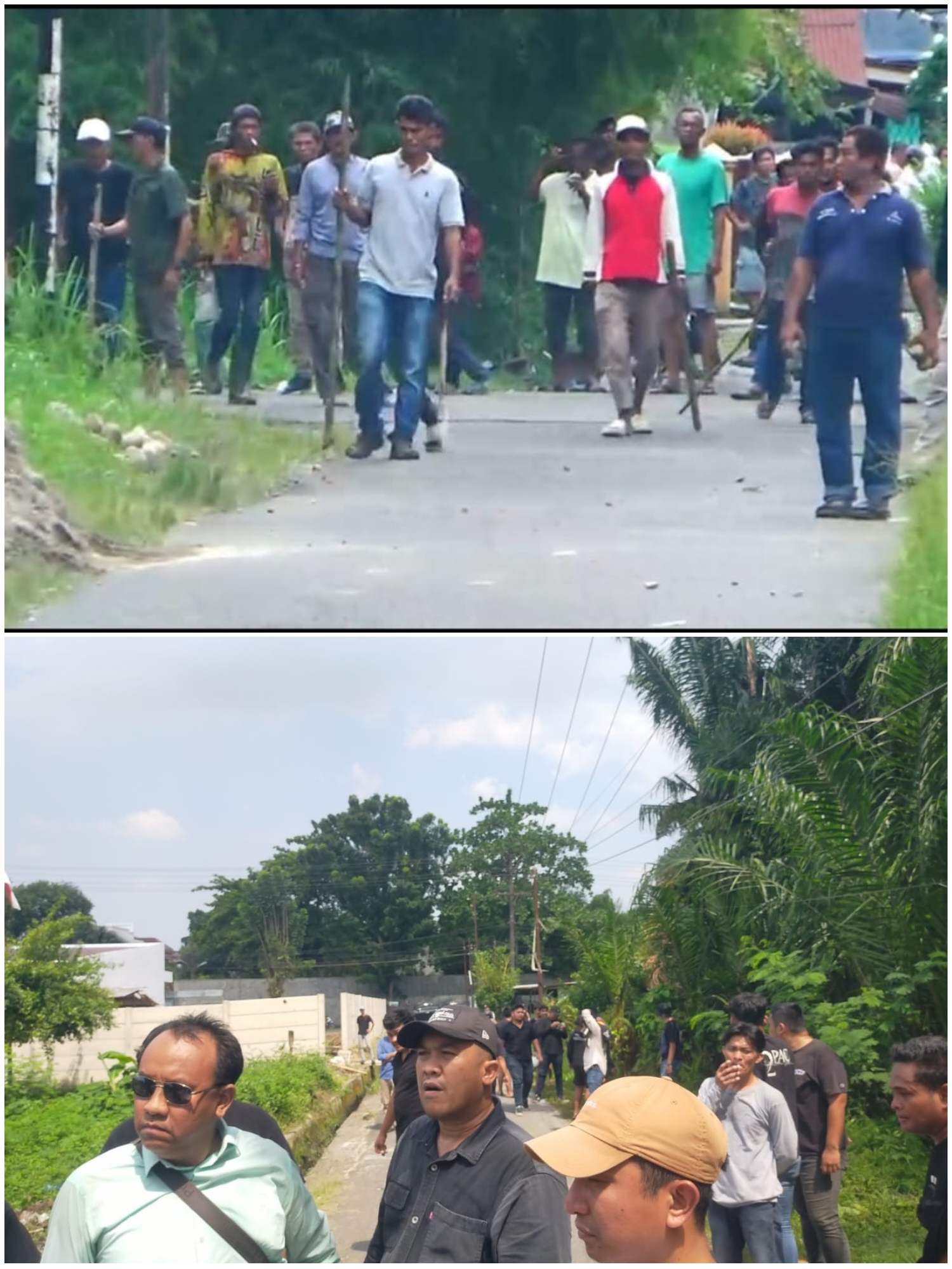 Bentrokan Sengit Pecah di Medan Polonia, Diduga Akibat Penyerobotan Lahan!