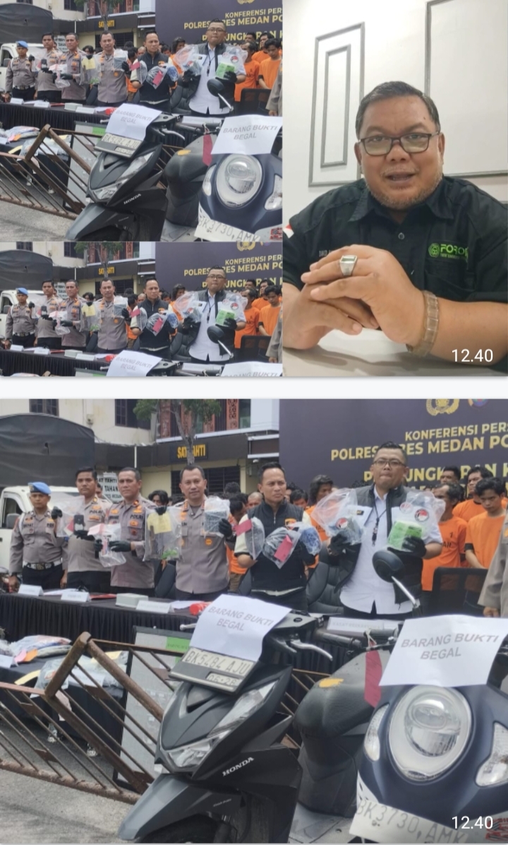 Sikat Kejahatan, Forum Mitra Pengemudi Sumut Apresiasi Kapolrestabes Medan