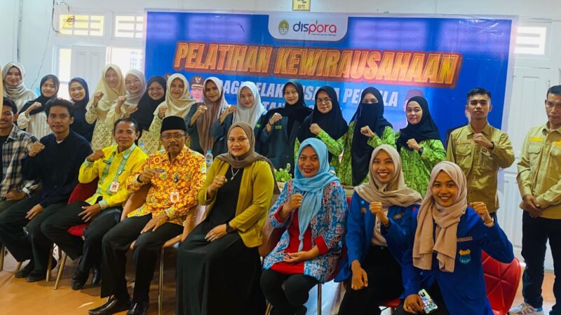 Kader PMII Ketapang Ikut Perkuat Kompetensi Usaha Lewat Pelatihan Dispora 2025