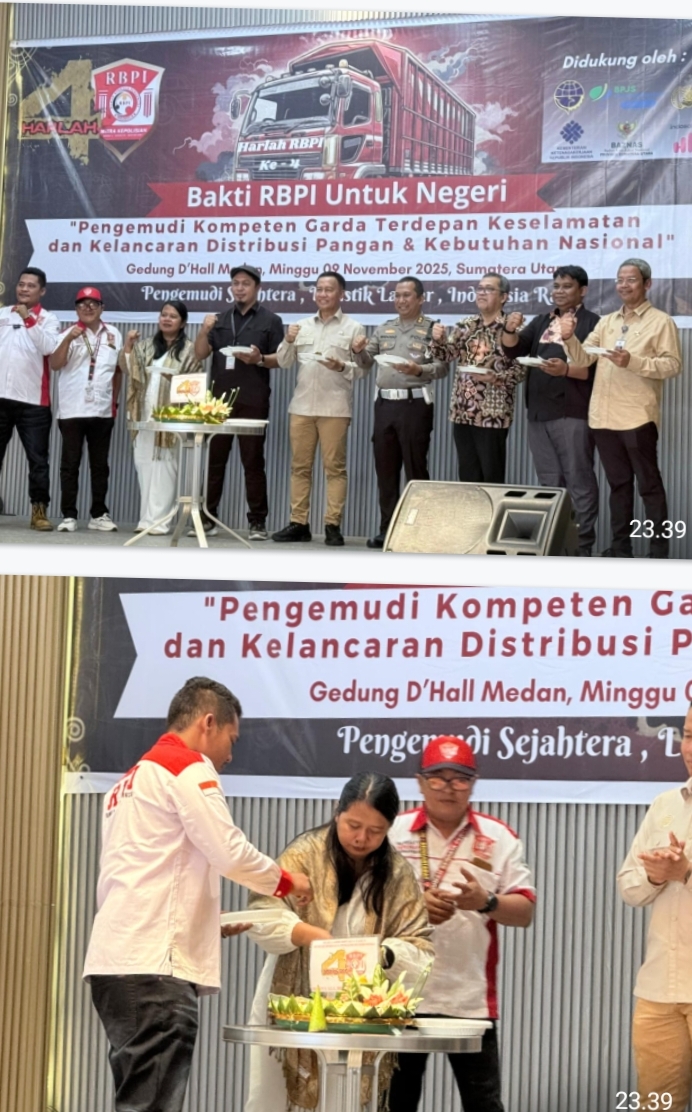 RBPI Sumut Rayakan Harlah ke-4, Dorong Terwujudnya UU Perlindungan Pengemudi
