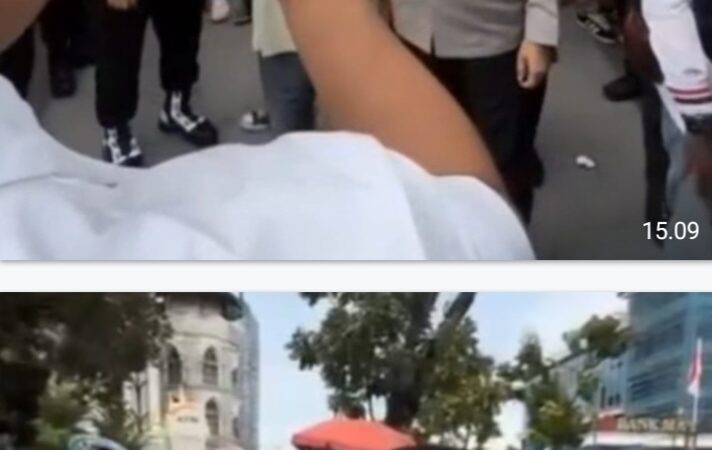 Sejuk, Kapolrestabes Medan Berterimakasih kepada Massa Unras di Kantor Gubsu