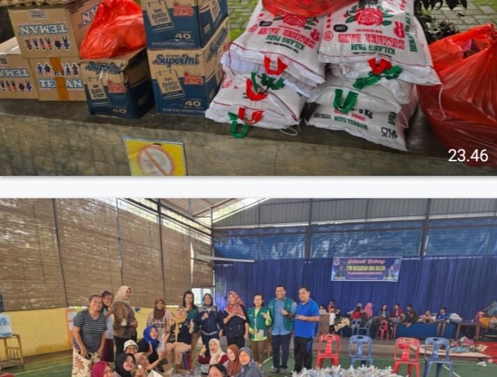 RSUD Pancur Batu Peduli Korban Banjir: Bantuan Sembako Disalurkan melalui Pustu Simalingkar