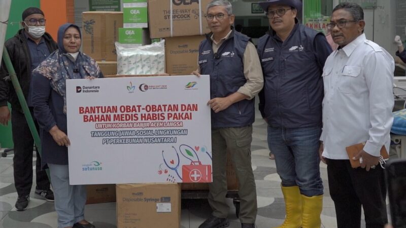 AKSI CEPAT TANGGAP PTPN I LANJUTKAN BANTUAN UNTUK KORBAN BANJIR DI ACEH