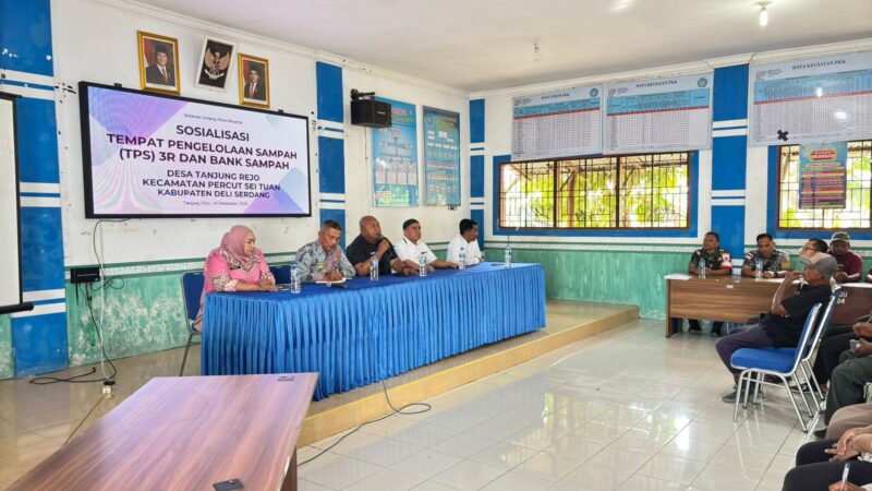 Pemkab Deli Serdang Tegaskan Pembangunan TPS3R Tanjung Rejo Tetap Berjalan, Aspirasi Warga Tetap Diakomodir